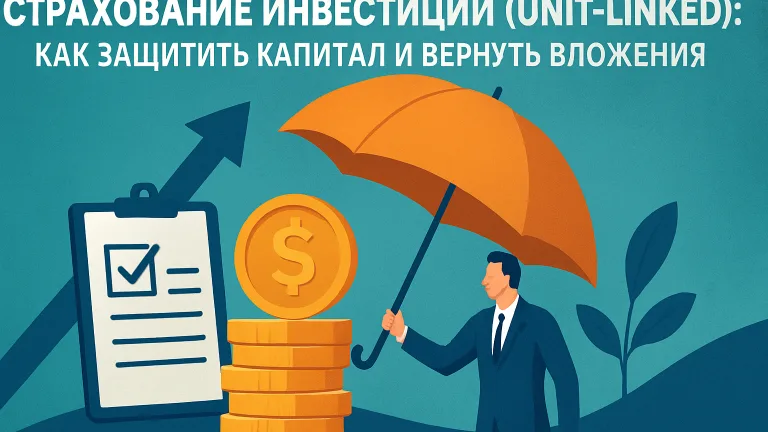 Страхование инвестиций (Unit‑Linked): как защитить капитал и вернуть вложения